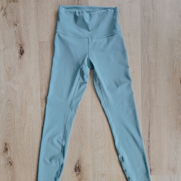 Lululemon Wunder Train Leggings, Size 4, Misty Glade - Picture 3 of 7